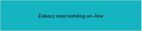 czarny napis - zobacz nasz katalog on-line - na turkusowym tle